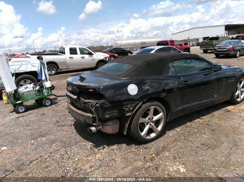 2015 CHEVROLET CAMARO LT - 2G1FF3D38F9297119