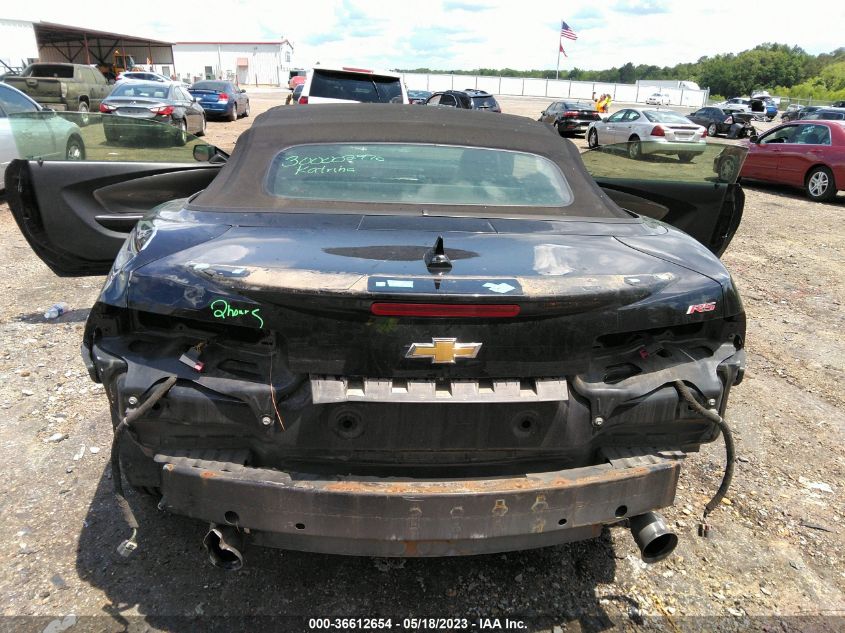 2015 CHEVROLET CAMARO LT - 2G1FF3D38F9297119