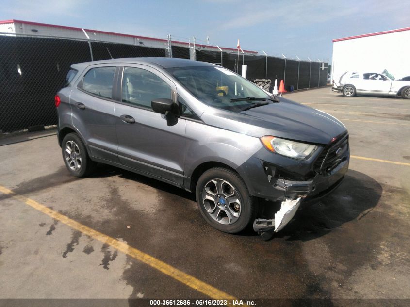 2018 FORD ECOSPORT S - MAJ3P1RE7JC201994