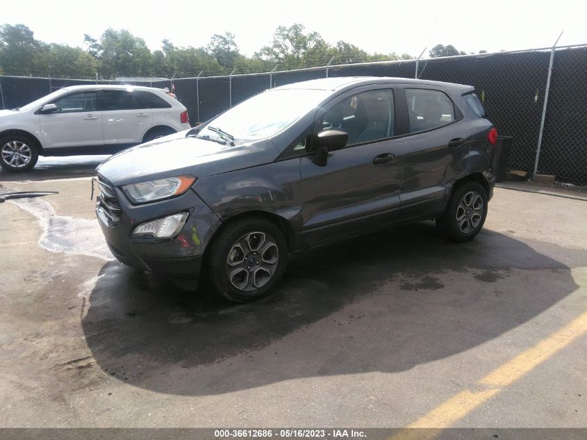 2018 FORD ECOSPORT S - MAJ3P1RE7JC201994