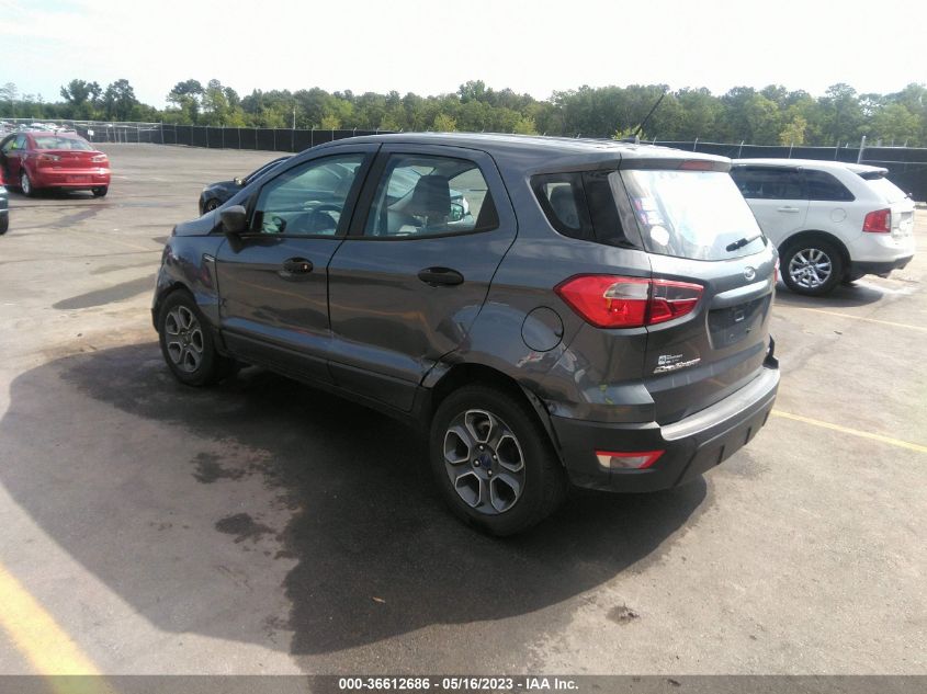 2018 FORD ECOSPORT S - MAJ3P1RE7JC201994