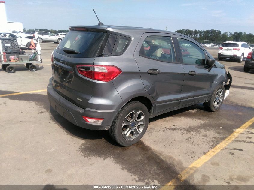 2018 FORD ECOSPORT S - MAJ3P1RE7JC201994