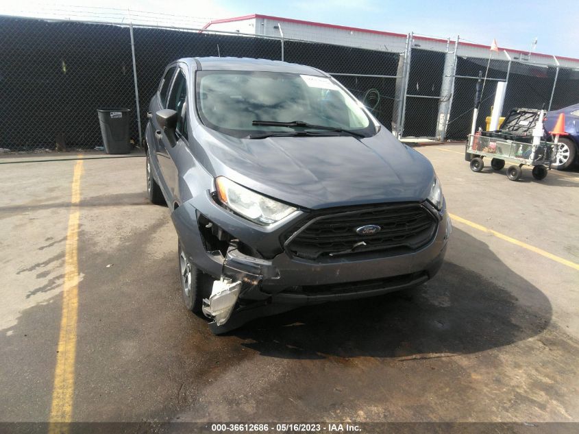 2018 FORD ECOSPORT S - MAJ3P1RE7JC201994
