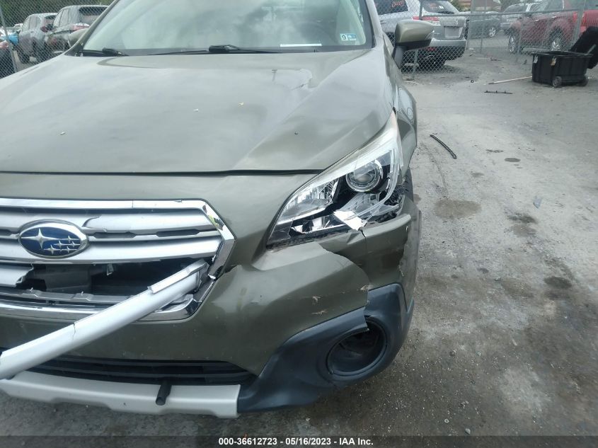 2015 SUBARU OUTBACK 2.5I LIMITED - 4S4BSALC9F3203891