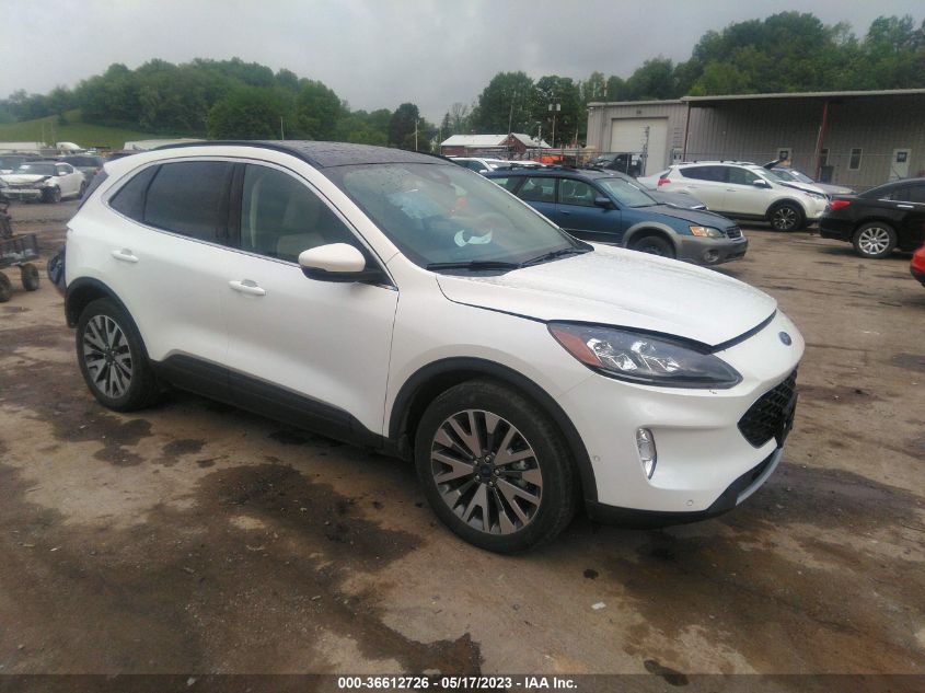 2020 FORD ESCAPE TITANIUM - 1FMCU9J95LUB59317