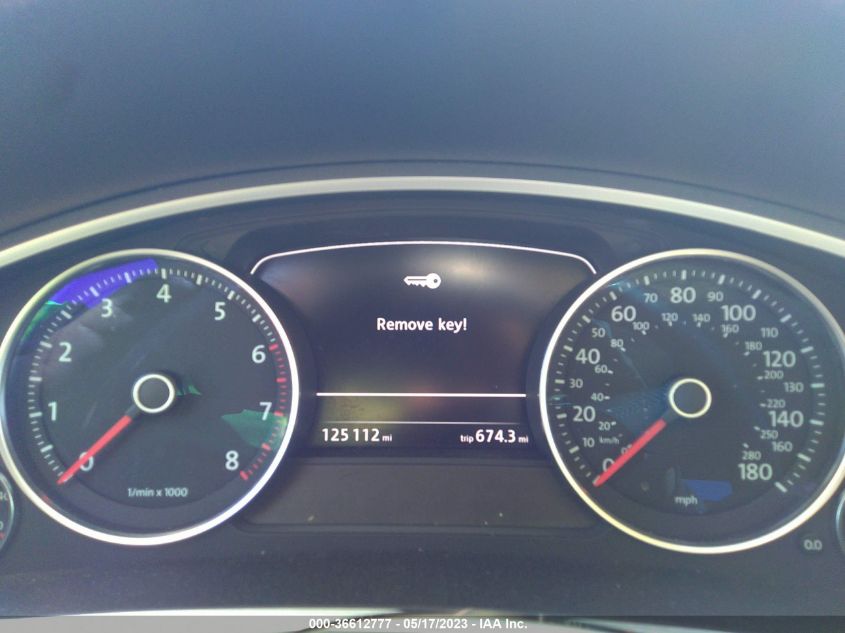 2014 VOLKSWAGEN TOUAREG EXEC WVGEF9BP5ED006536