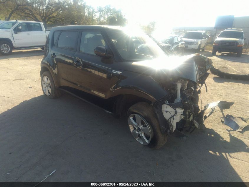 2019 KIA SOUL BASE - KNDJN2A29K7909544