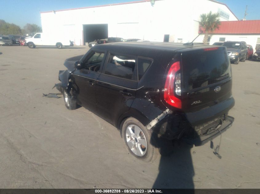 2019 KIA SOUL BASE - KNDJN2A29K7909544
