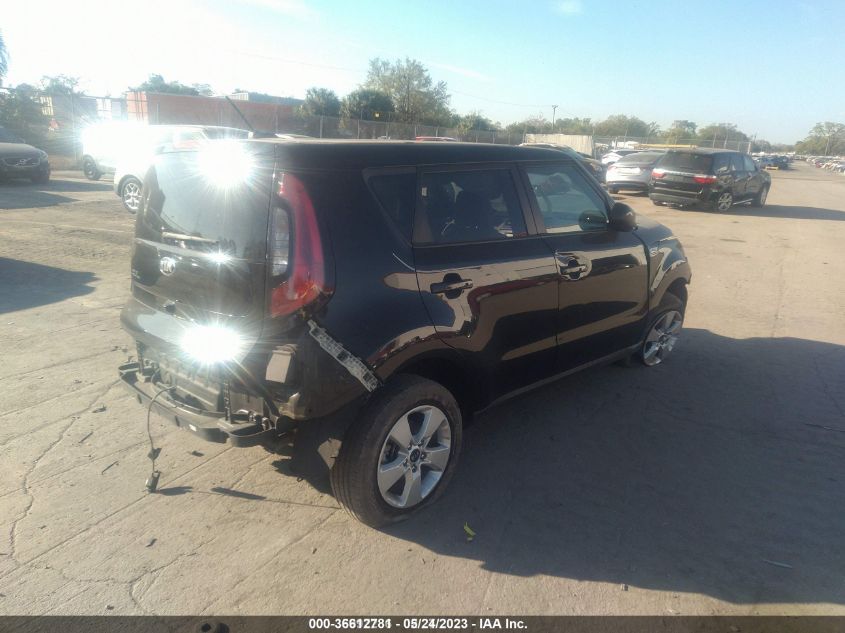 2019 KIA SOUL BASE - KNDJN2A29K7909544