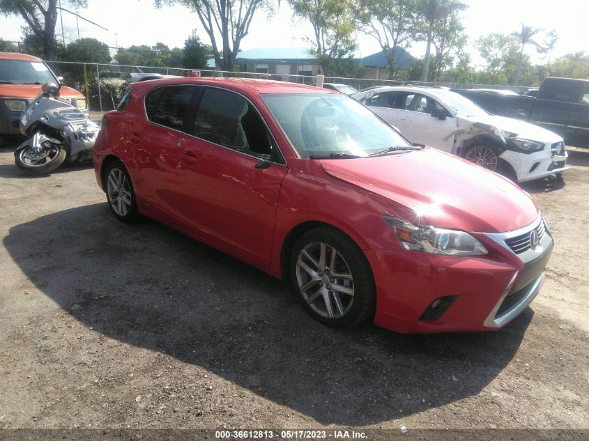 2016 LEXUS CT 200H HYBRID - JTHKD5BH1G2270378