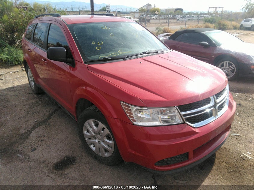 VIN 3C4PDCAB9JT188963 2018 DODGE JOURNEY SE