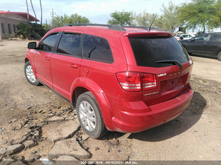 VIN 3C4PDCAB9JT188963 2018 DODGE JOURNEY SE