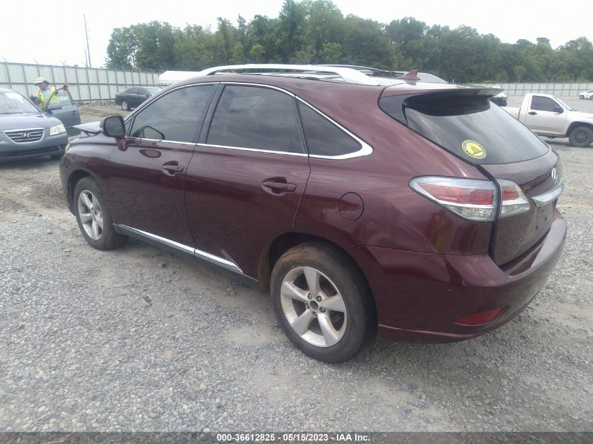 2013 LEXUS RX 350 - 2T2ZK1BA3DC126583