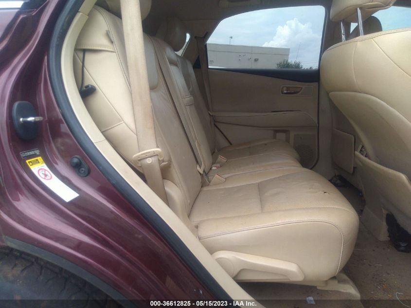 2013 LEXUS RX 350 - 2T2ZK1BA3DC126583