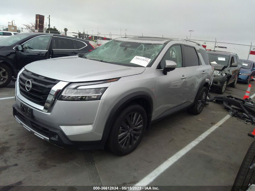 2022 NISSAN PATHFINDER SL - 5N1DR3CB5NC256030