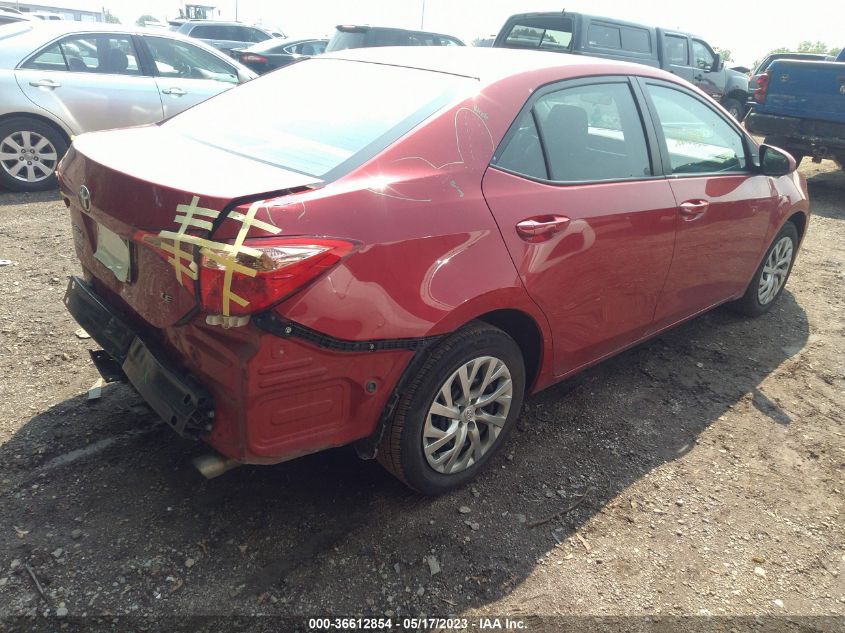 2017 TOYOTA COROLLA L/LE/XLE/SE - 2T1BURHE6HC892869