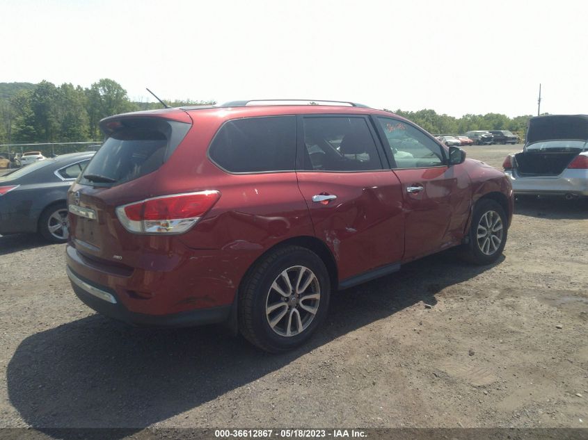 2015 NISSAN PATHFINDER PLATINUM/SV/SL/S - 5N1AR2MMXFC671231