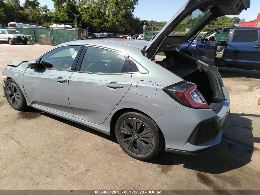 2019 HONDA CIVIC HATCHBACK EX-L NAVI - SHHFK7H86KU418735