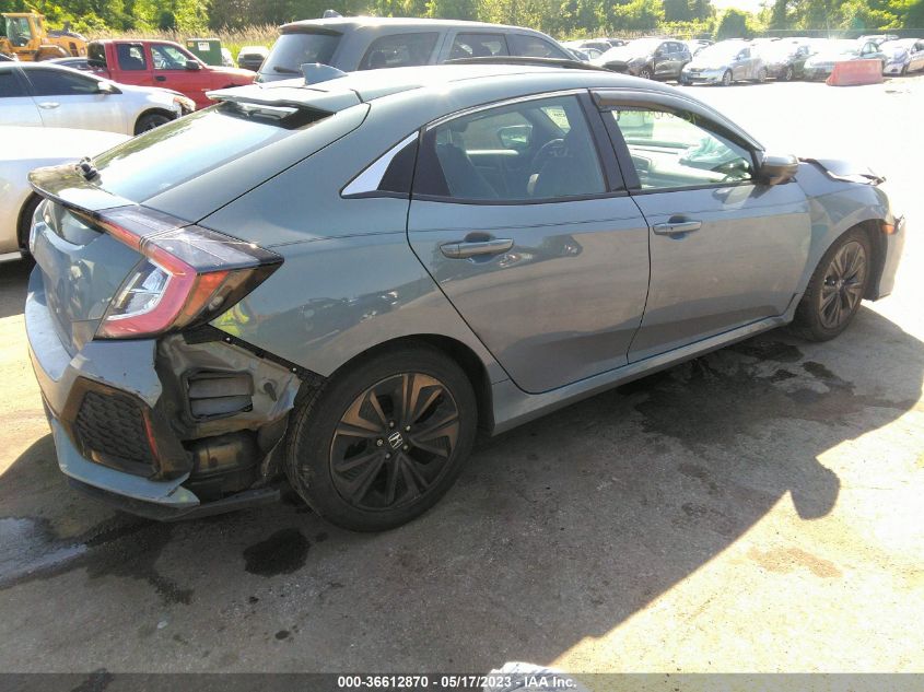 2019 HONDA CIVIC HATCHBACK EX-L NAVI - SHHFK7H86KU418735