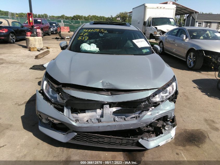 2019 HONDA CIVIC HATCHBACK EX-L NAVI - SHHFK7H86KU418735