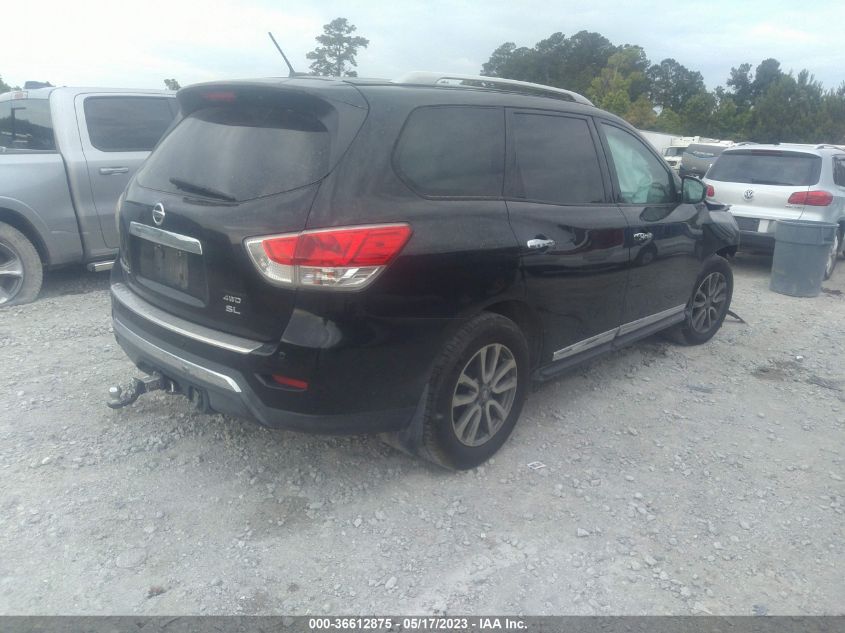 2014 NISSAN PATHFINDER SL - 5N1AR2MM5EC656005