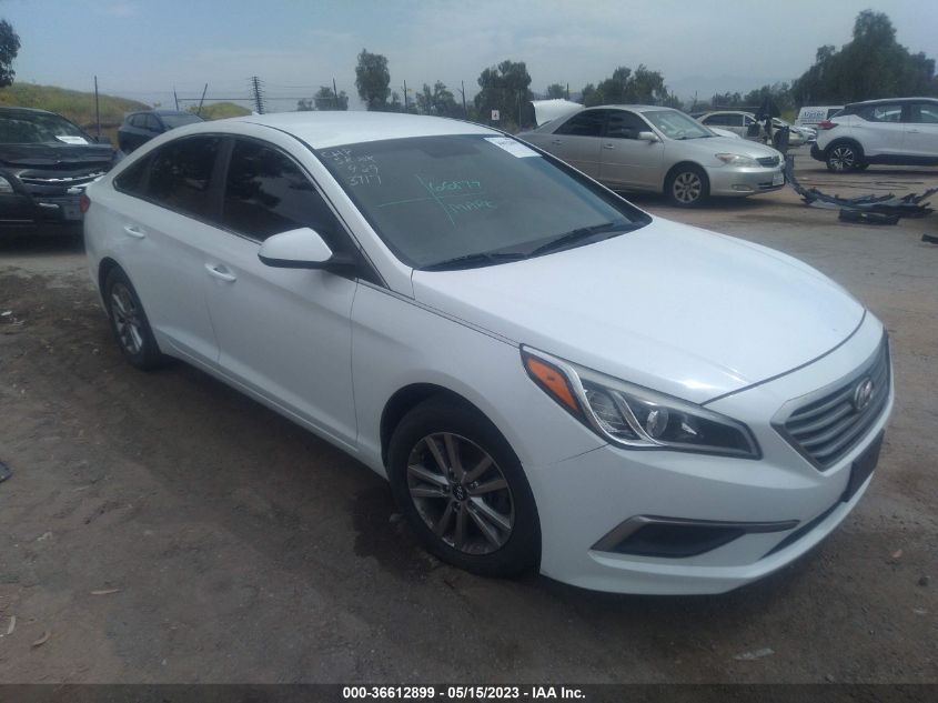 2016 HYUNDAI SONATA 2.4L SE - 5NPE24AF9GH373917