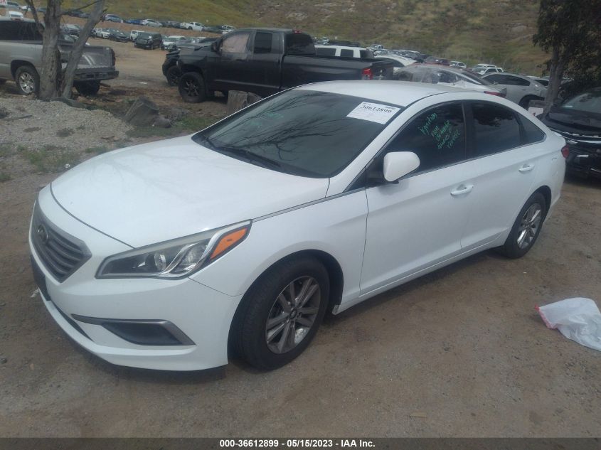 2016 HYUNDAI SONATA 2.4L SE - 5NPE24AF9GH373917