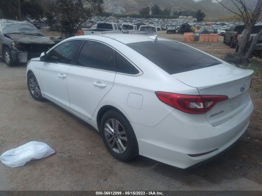 2016 HYUNDAI SONATA 2.4L SE - 5NPE24AF9GH373917