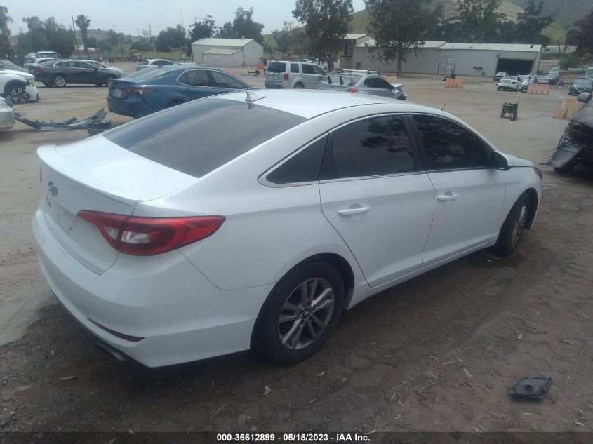 2016 HYUNDAI SONATA 2.4L SE - 5NPE24AF9GH373917