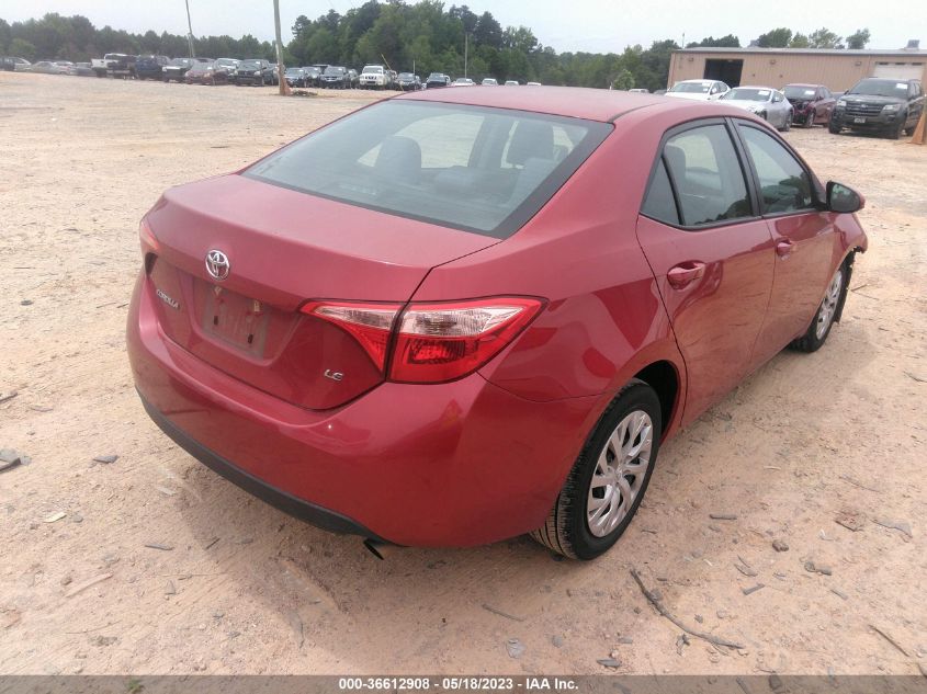 2017 TOYOTA COROLLA LE - 2T1BURHE9HC941434