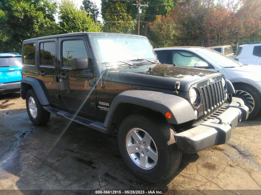 2015 JEEP WRANGLER UNLIMITED SPORT - 1C4BJWDG3FL731478