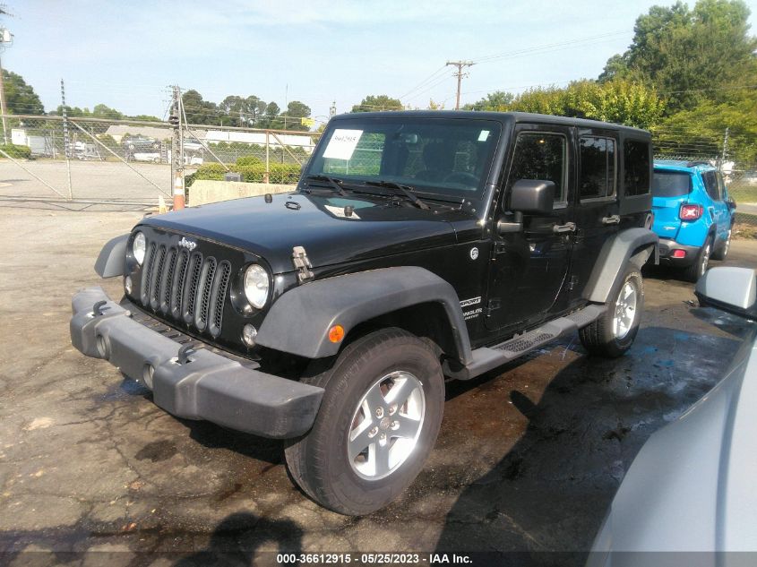 2015 JEEP WRANGLER UNLIMITED SPORT - 1C4BJWDG3FL731478