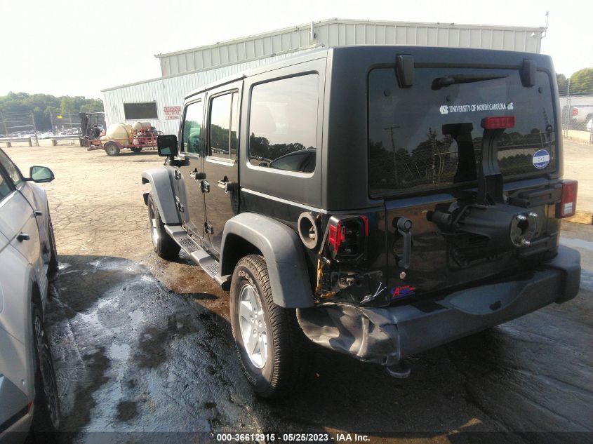 2015 JEEP WRANGLER UNLIMITED SPORT - 1C4BJWDG3FL731478