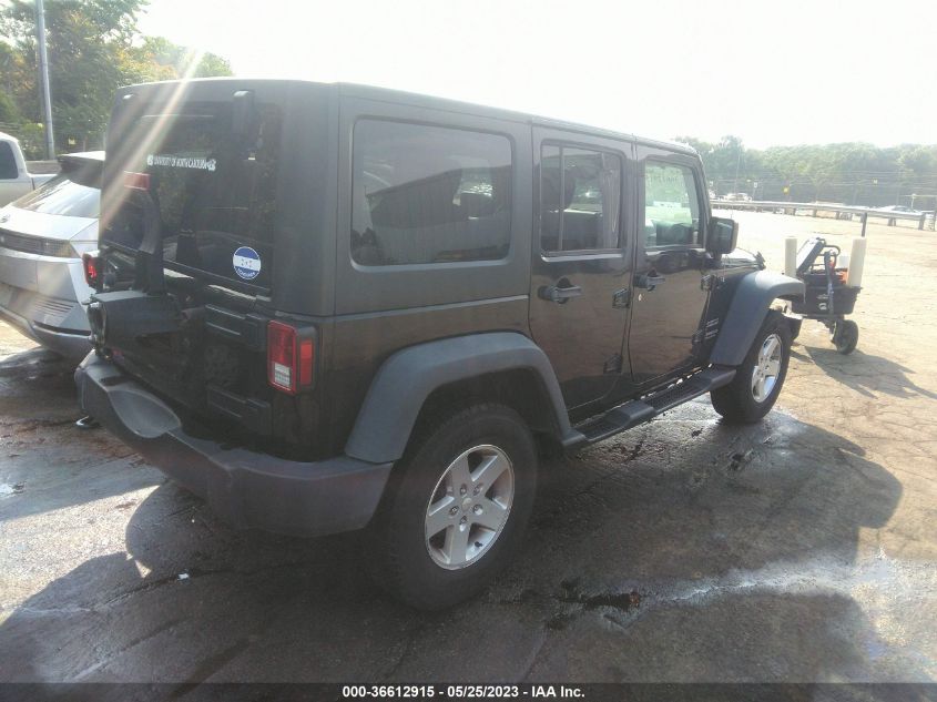 2015 JEEP WRANGLER UNLIMITED SPORT - 1C4BJWDG3FL731478