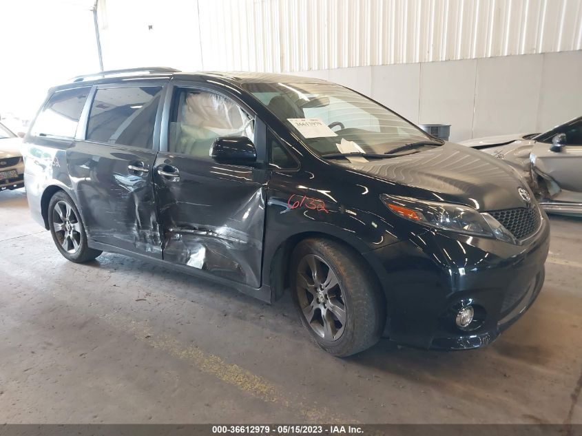 2015 TOYOTA SIENNA SE - 5TDXK3DC1FS639430