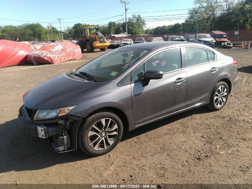 2014 HONDA CIVIC SEDAN LX - 19XFB2F57EE007190