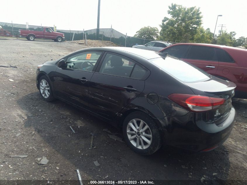 2017 KIA FORTE S - 3KPFL4A79HE020867