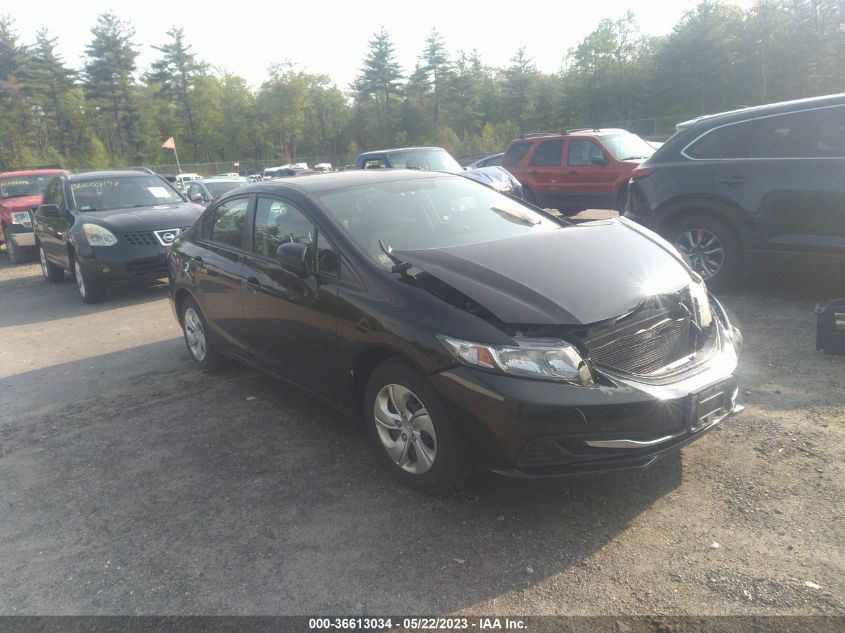 2014 HONDA CIVIC SEDAN LX - 2HGFB2F59EH538364