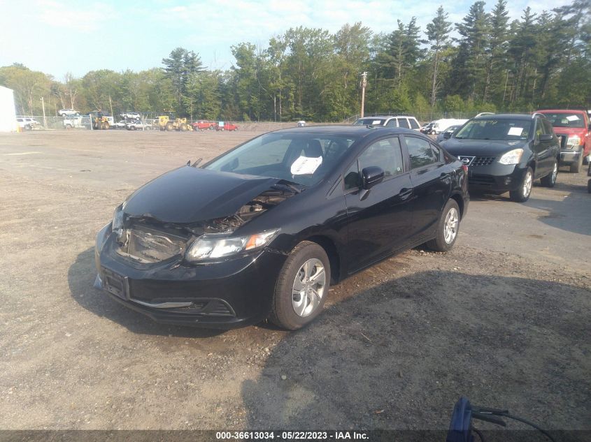2014 HONDA CIVIC SEDAN LX - 2HGFB2F59EH538364