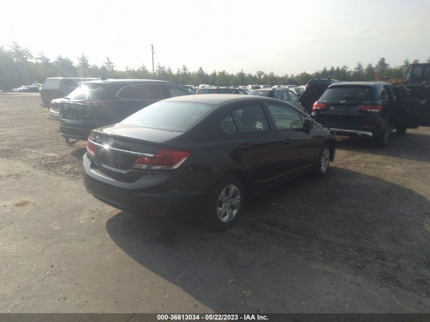 2014 HONDA CIVIC SEDAN LX - 2HGFB2F59EH538364