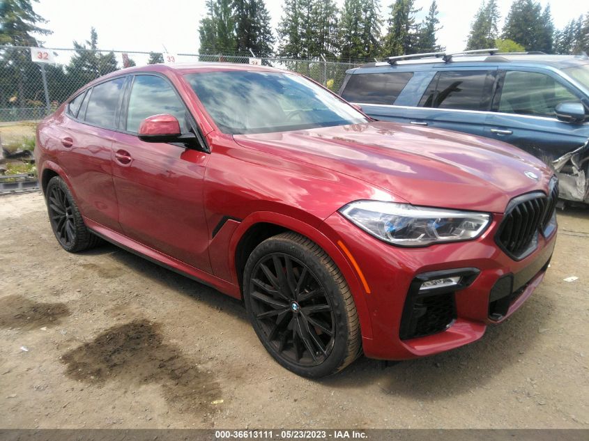 2021 BMW X6 XDRIVE40I - 5UXCY6C08M9H71684