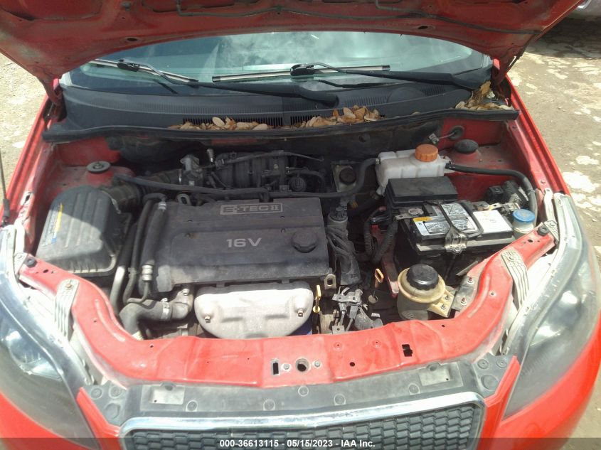 2016 CHEVROLET AVEO 3G1TA5AF6GL160352