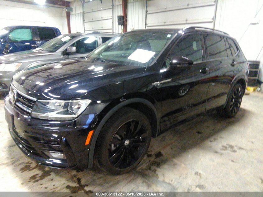 2021 VOLKSWAGEN TIGUAN SE/SE R-LINE BLACK/SEL - 3VV2B7AX4MM066773