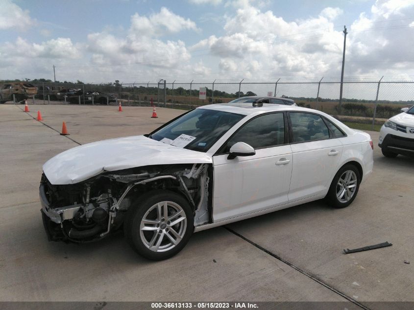 2017 AUDI A4 PREMIUM - WAUGNAF41HN061112