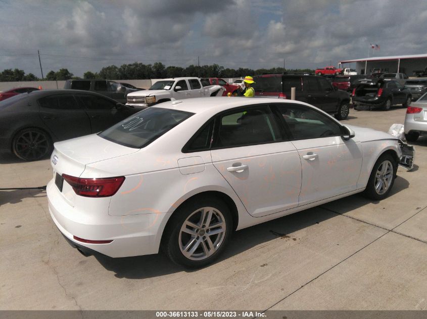 2017 AUDI A4 PREMIUM - WAUGNAF41HN061112