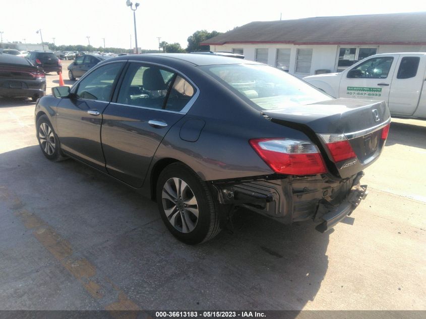 2014 HONDA ACCORD SEDAN LX - 1HGCR2F37EA018885