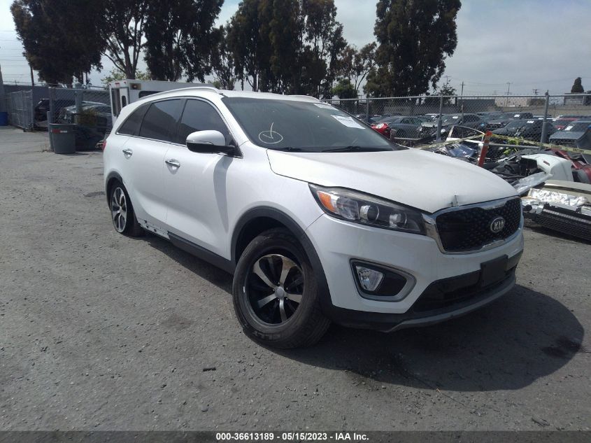 2018 KIA SORENTO EX V6 - 5XYPH4A5XJG339434