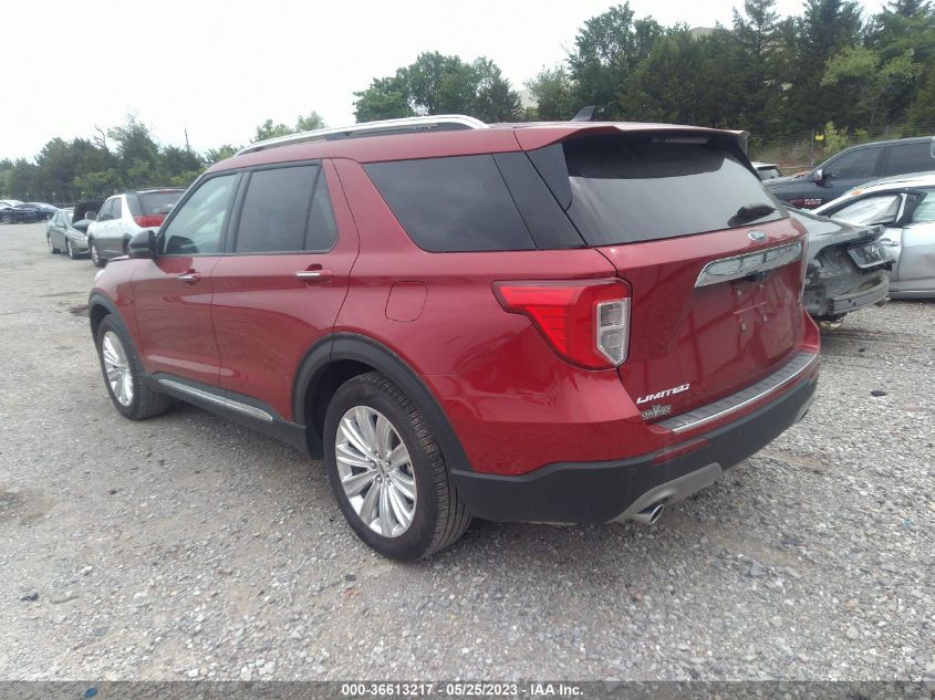 2022 FORD EXPLORER LIMITED - 1FMSK7FH7NGA13976