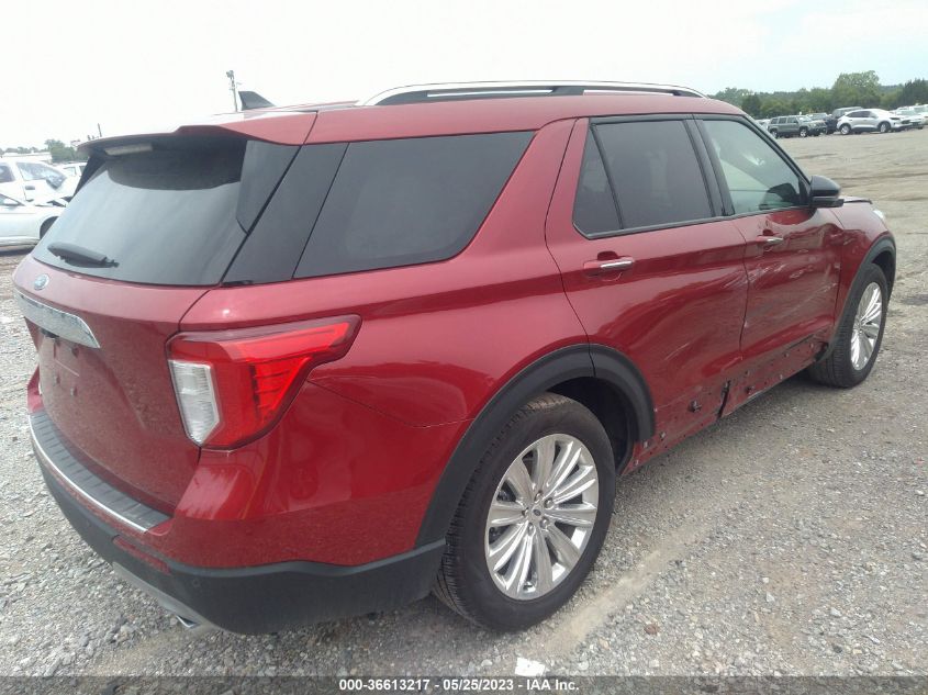 2022 FORD EXPLORER LIMITED - 1FMSK7FH7NGA13976