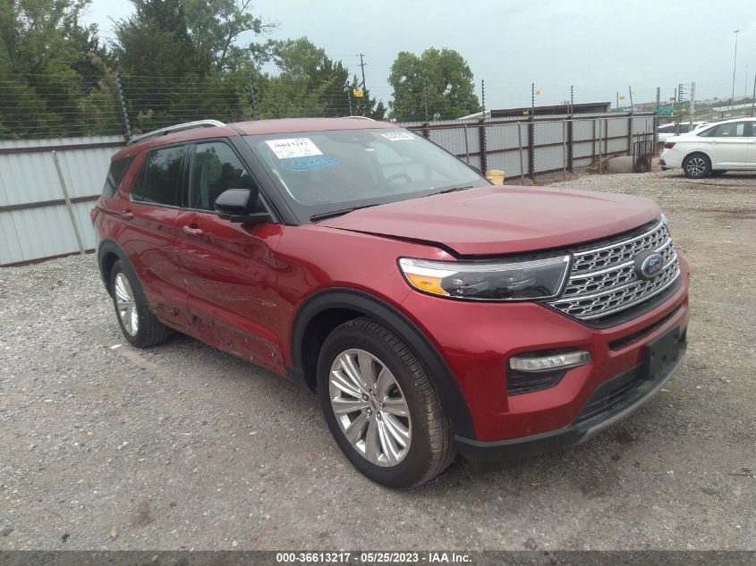 2022 FORD EXPLORER LIMITED - 1FMSK7FH7NGA13976